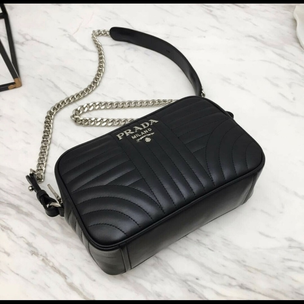 Prada diagramme Cross body handbag
